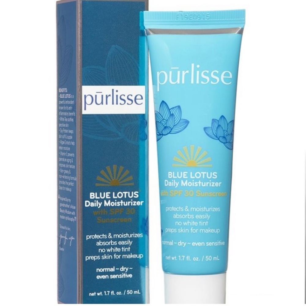 NEW Purlisse Blue Lotus Moisturizer with SPF